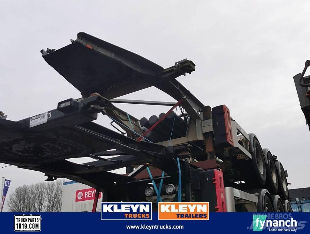 Van Hool 3B2013 Semi-trailer med containerramme