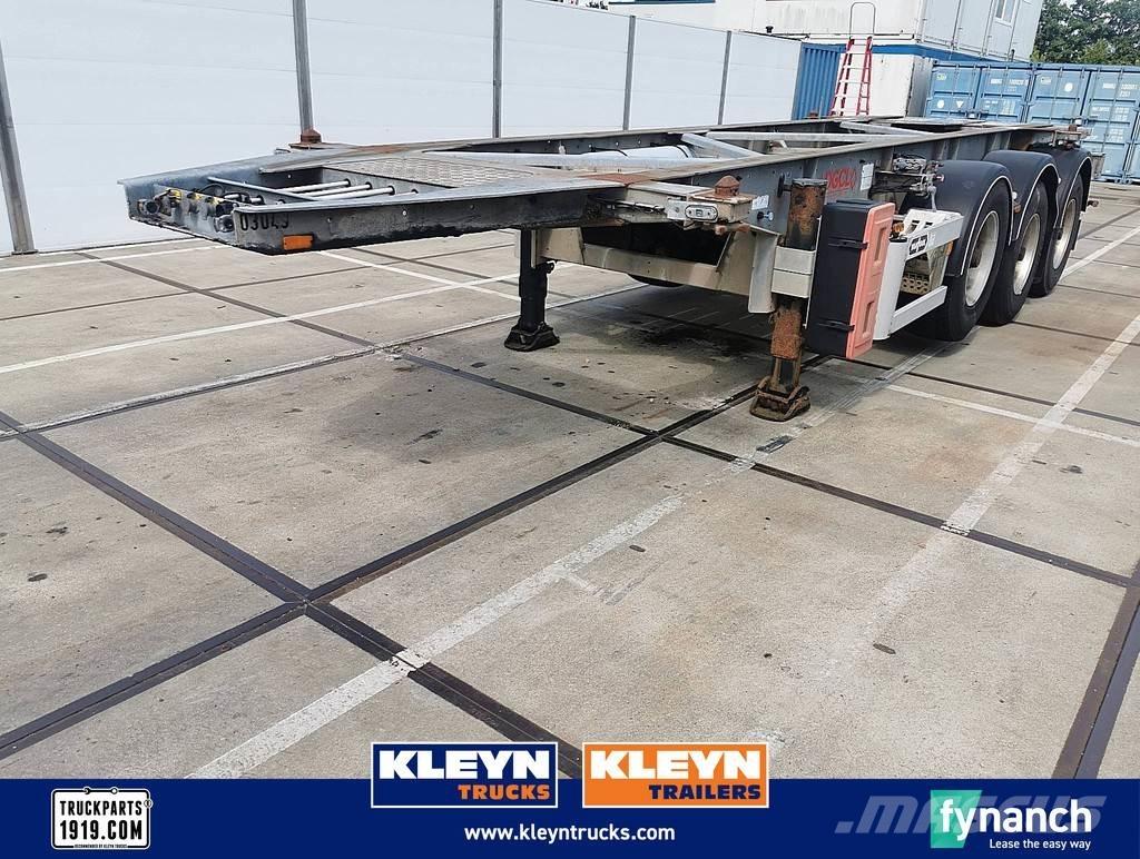 Van Hool 3B2013 Semi-trailer med containerramme
