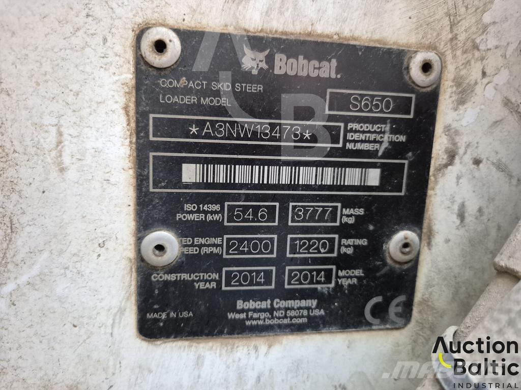 Bobcat S 650 Minilæsser - skridstyret