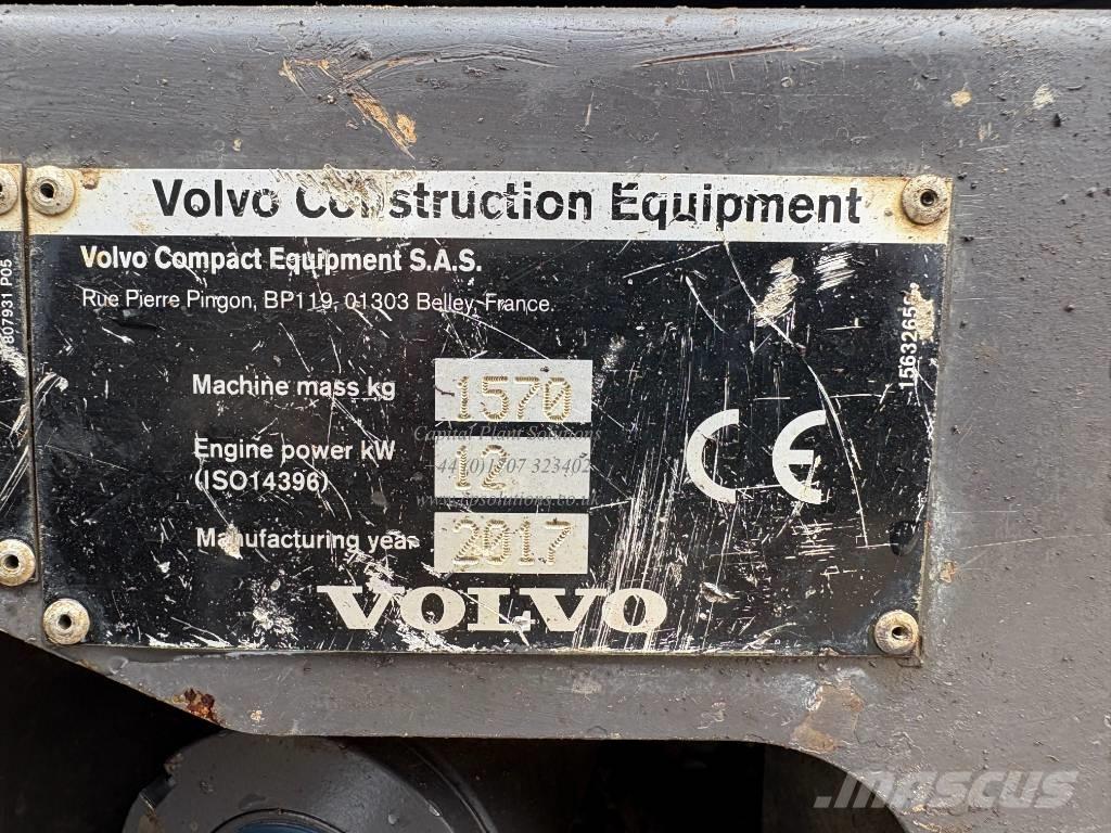 Volvo EC 15 D Minigravemaskiner