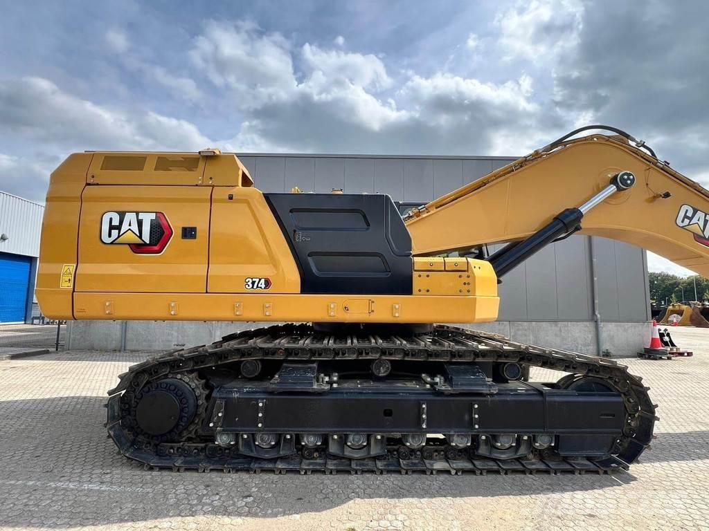 CAT 374 Gravemaskiner på larvebånd