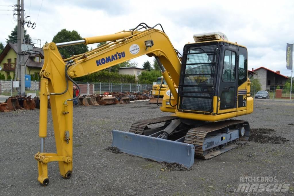 Komatsu PC 88 Midi-gravemaskiner 7t - 12t