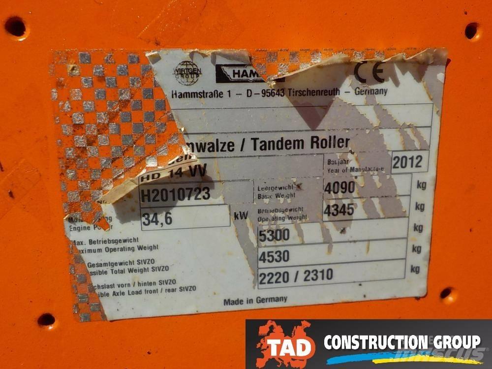Hamm HD 14 Tvilling tromle