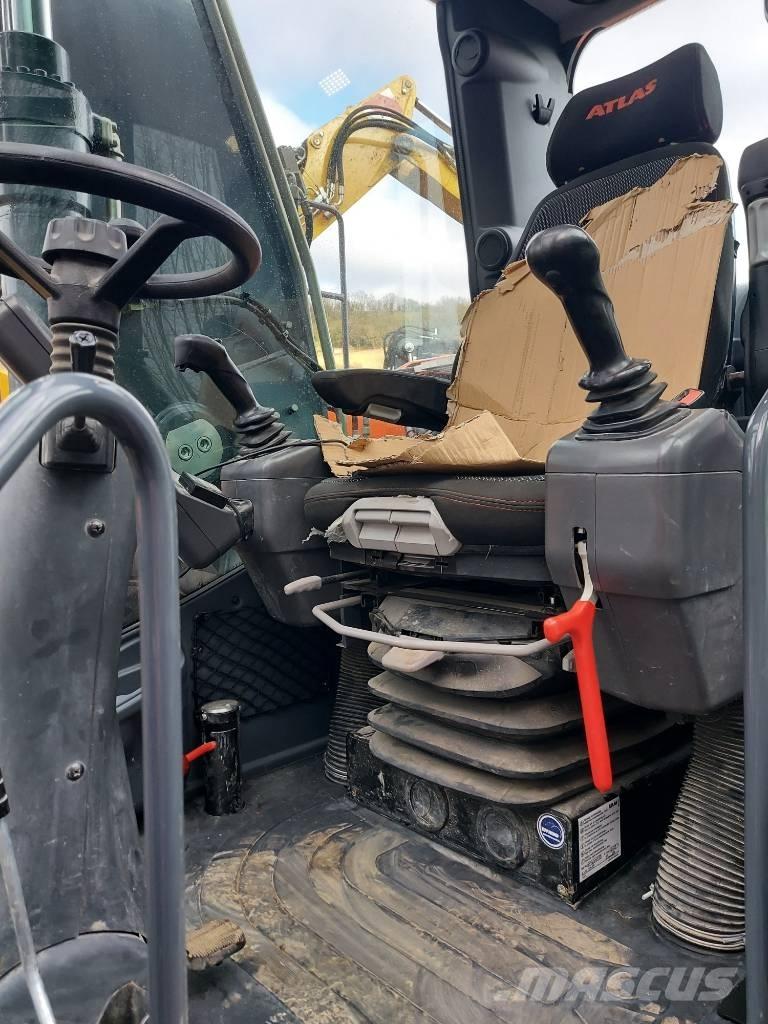 Atlas 150 W Gravemaskiner på hjul