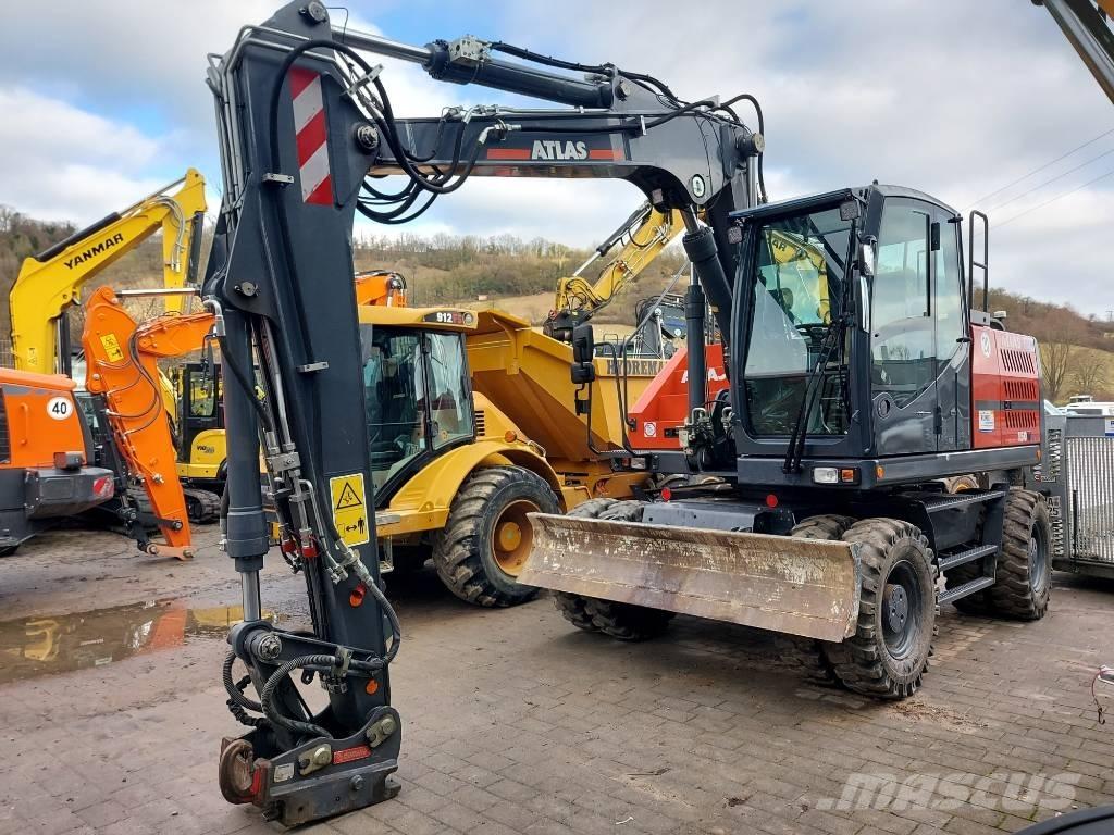 Atlas 150 W Gravemaskiner på hjul