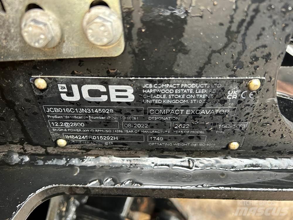 JCB 16C-1 Minigravemaskiner