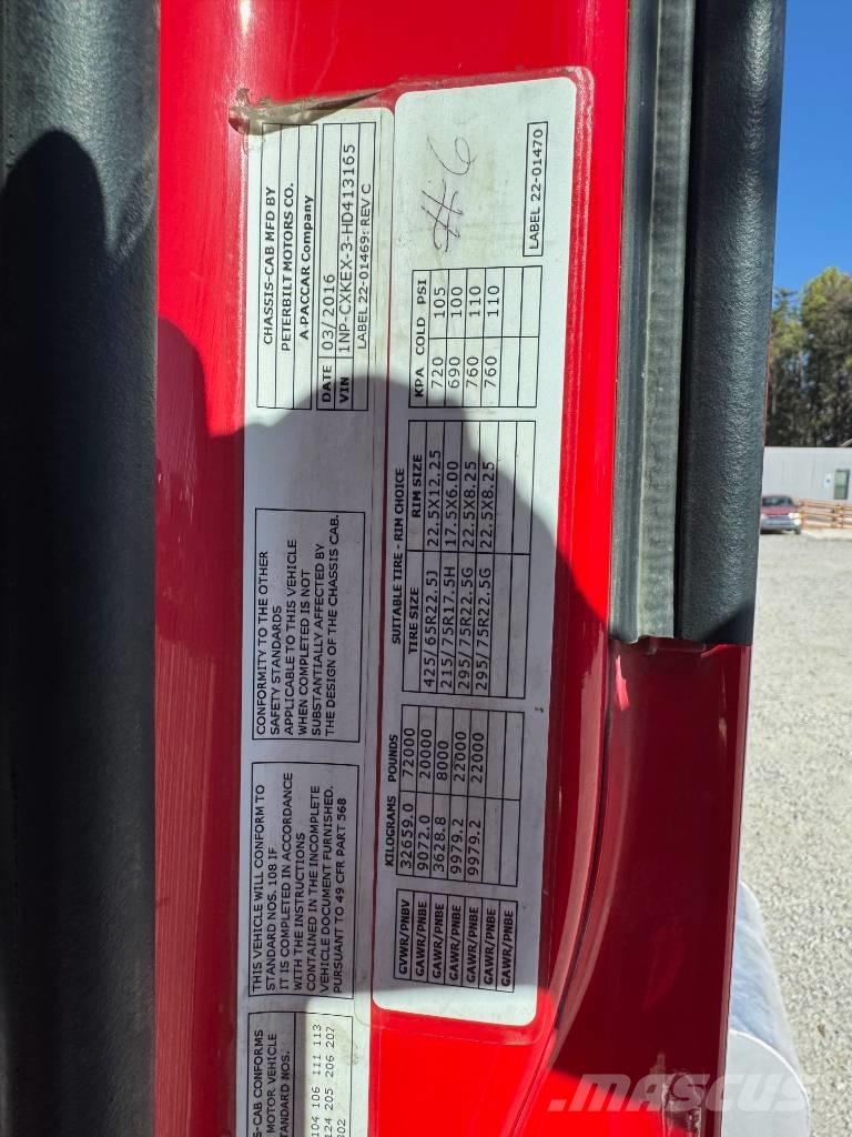 Peterbilt 567 Lastbiler med tip