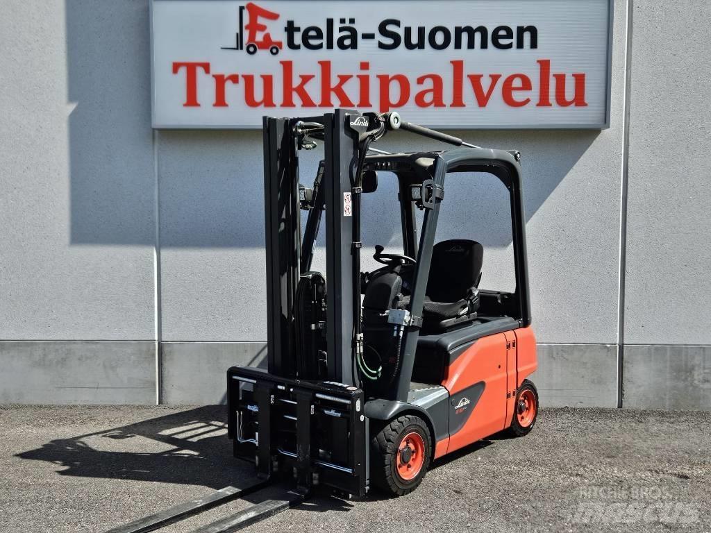 Linde E16P-02 El gaffeltrucks