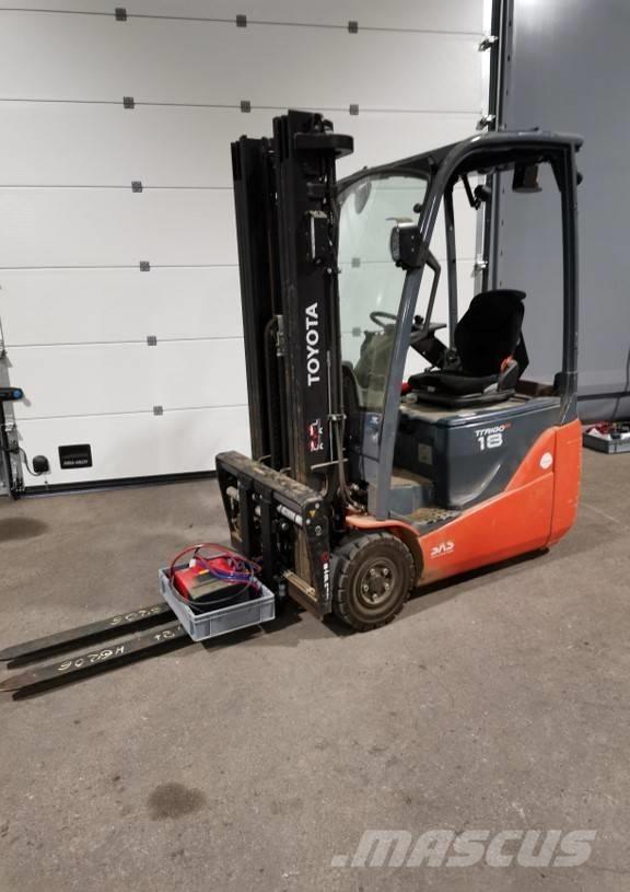 Toyota 8 FBEK 18 T El gaffeltrucks