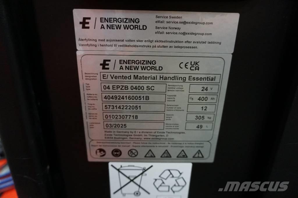 Toyota LPE250 El-palleløftere med platform