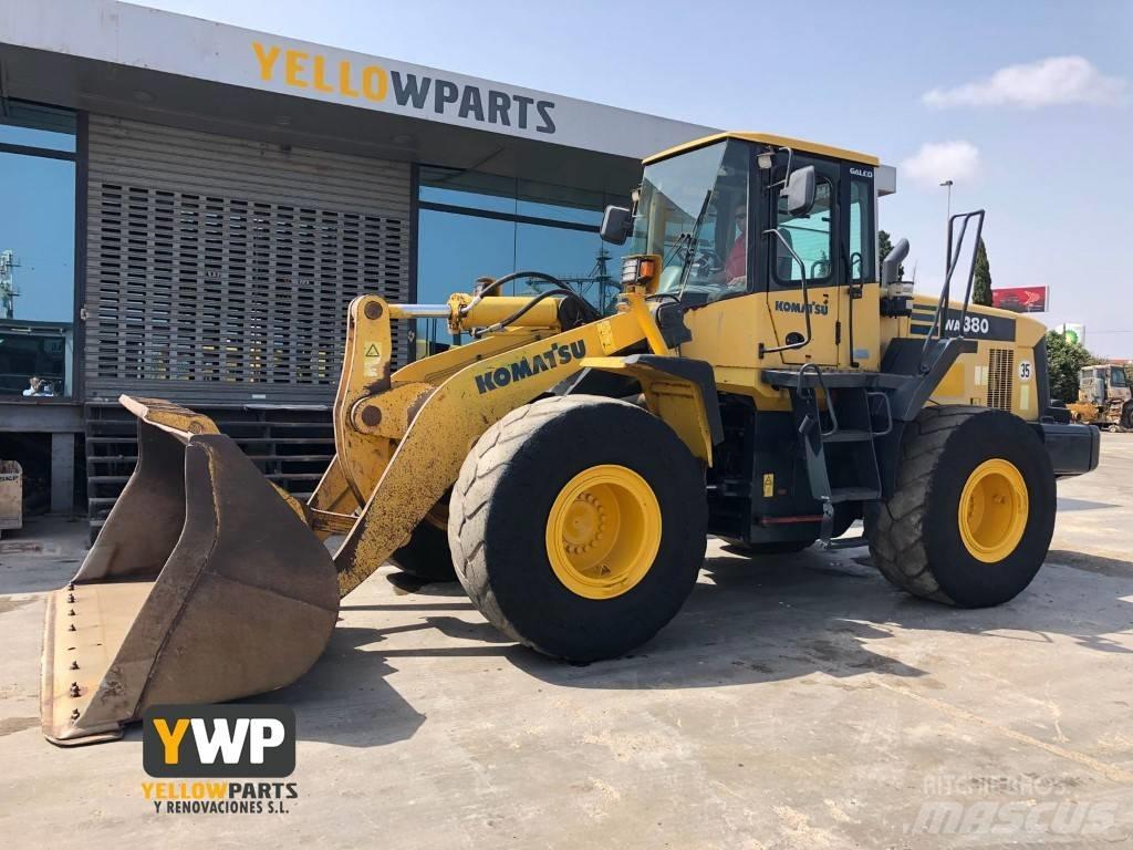 Komatsu WA 380-5H Læssemaskiner på hjul