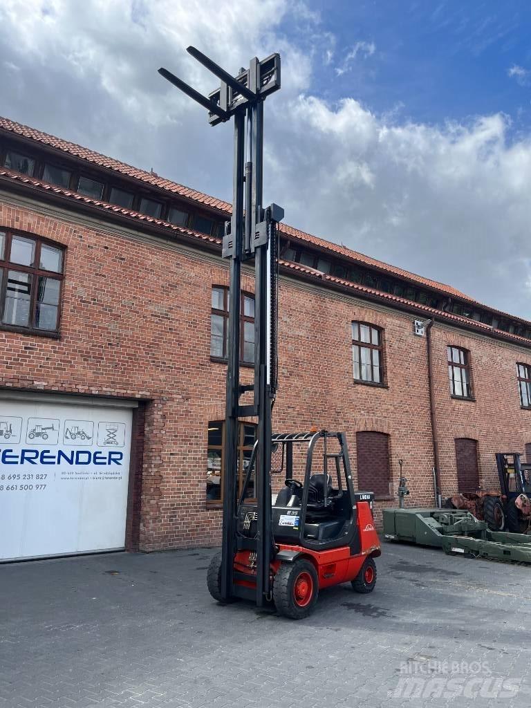 Linde E 35 P El gaffeltrucks