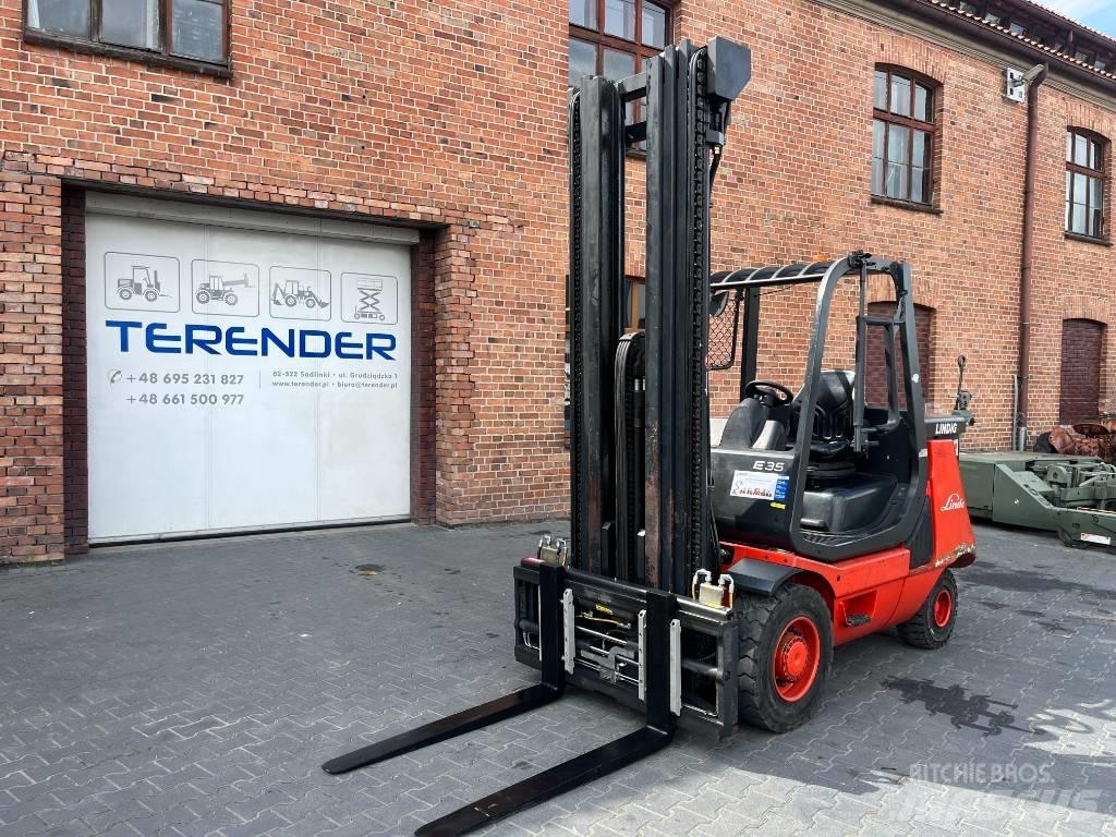Linde E 35 P El gaffeltrucks
