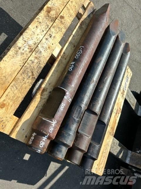  GROT 140 MM Hydraulik / Trykluft hammere