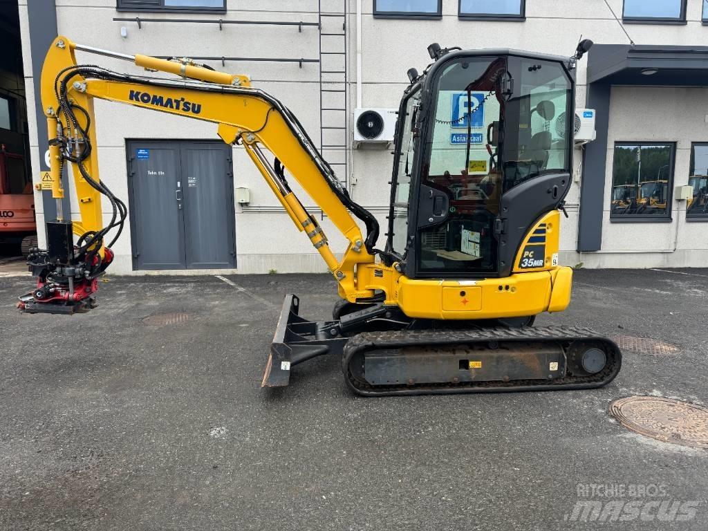Komatsu PC 35 MR-5 Minigravemaskiner