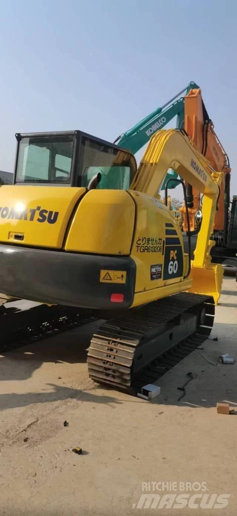 Komatsu PC 60 Gravemaskiner på larvebånd