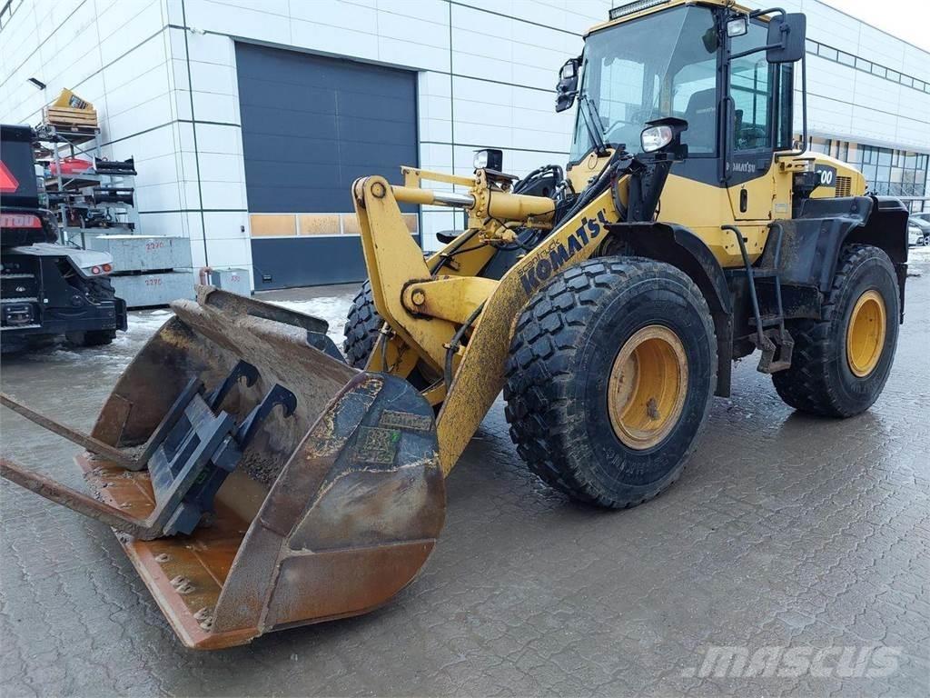 Komatsu WA200-7 Læssemaskiner på hjul