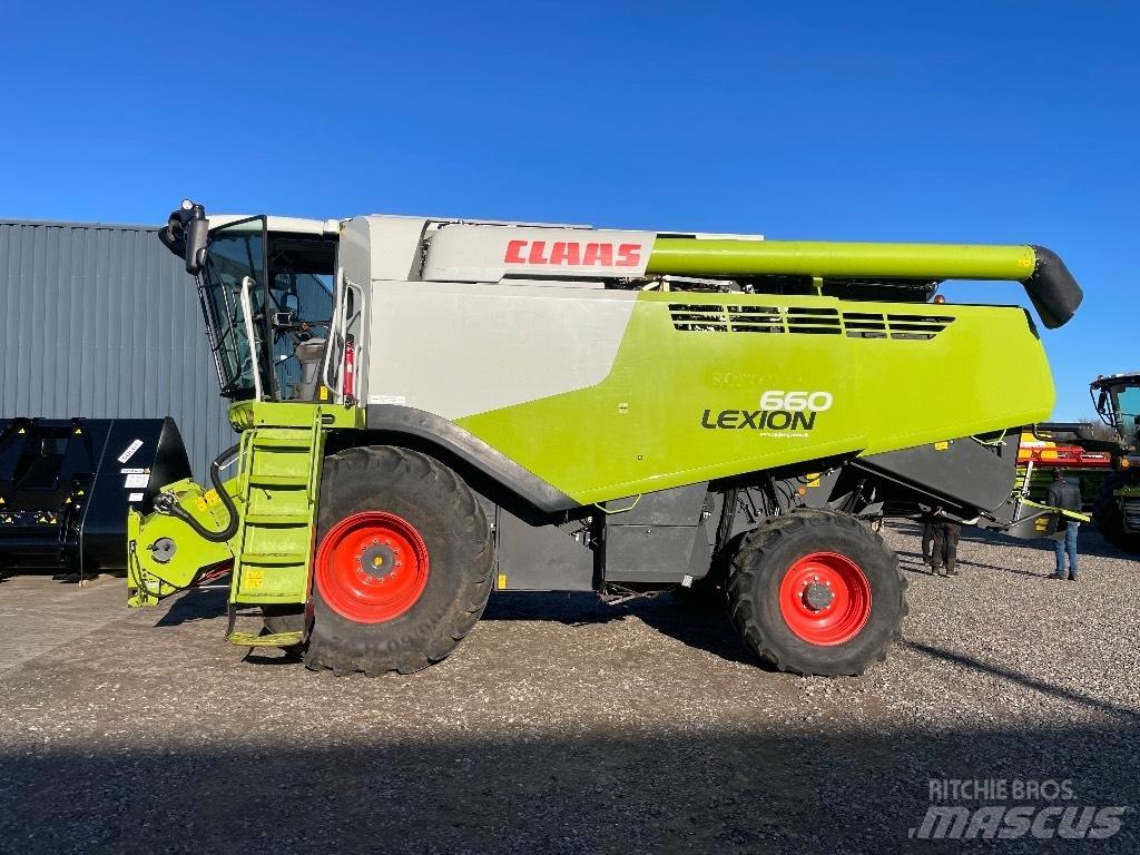CLAAS Lexion 660 Mejetærskere