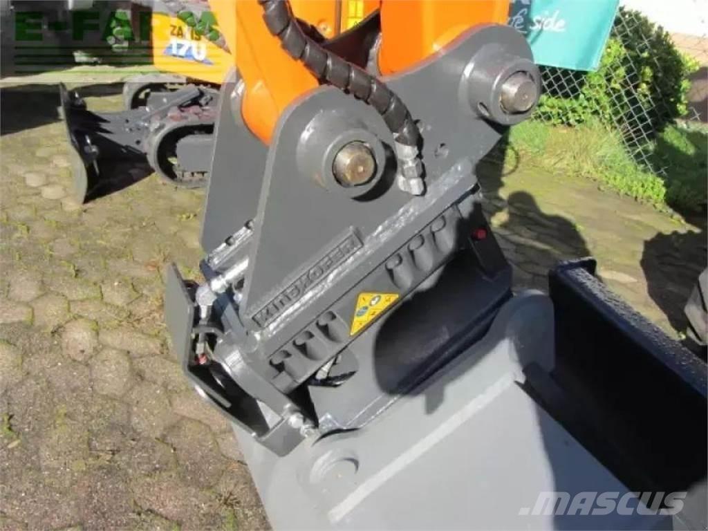 Hitachi zx 33 u-6 Gravemaskiner på hjul