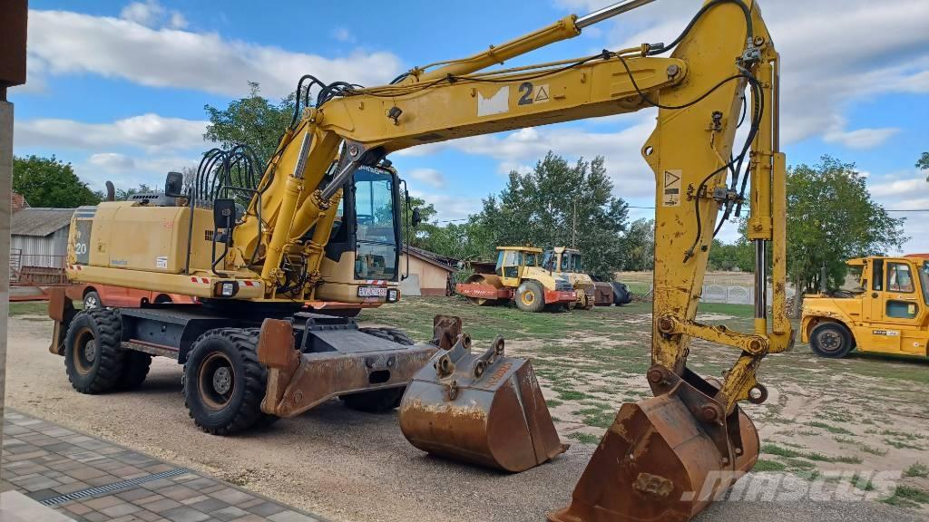 Komatsu PW 220-7 Gravemaskiner på hjul