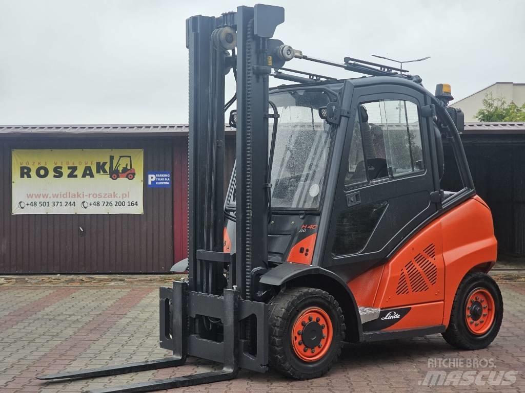 Linde H40D-02 Diesel gaffeltrucks