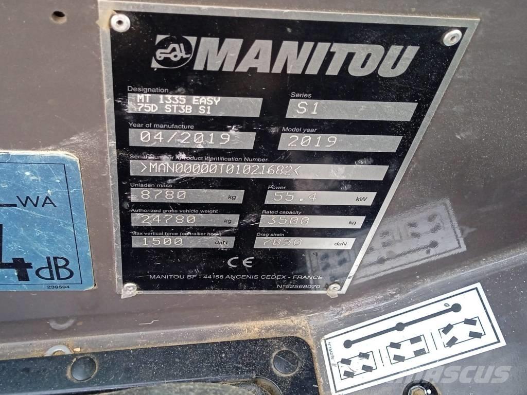 Manitou MT 1335 Teleskoplæssere