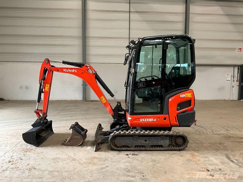 Kubota KX 018-4 Minigravemaskiner