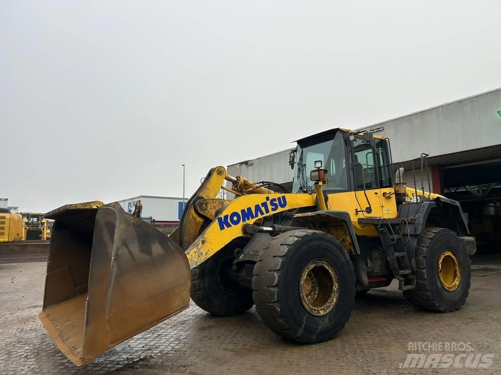 Komatsu WA 380-6 Læssemaskiner på hjul