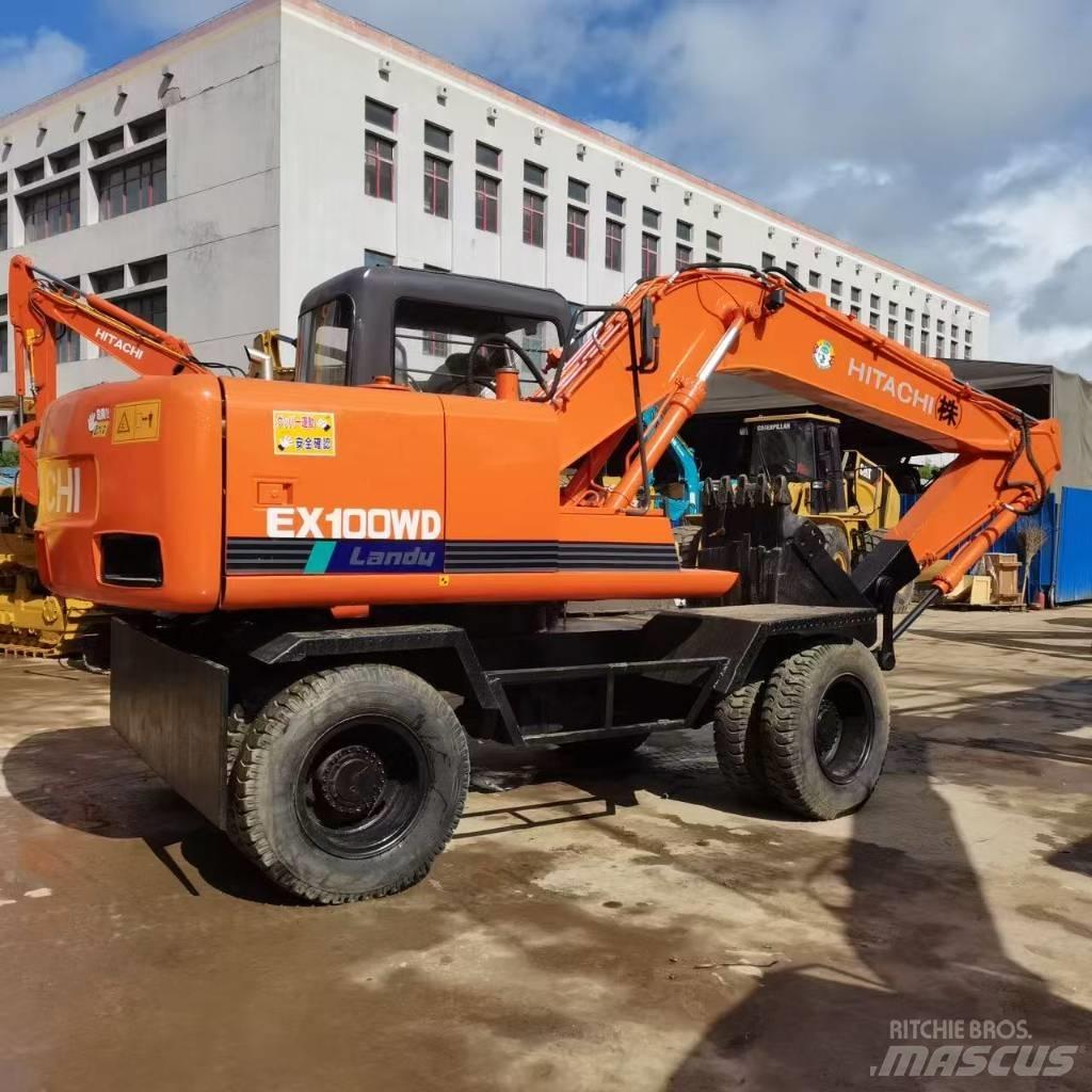 Hitachi EX 100 W D Gravemaskiner på hjul