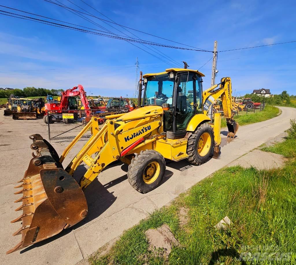 Komatsu WB 93 R Rendegravere
