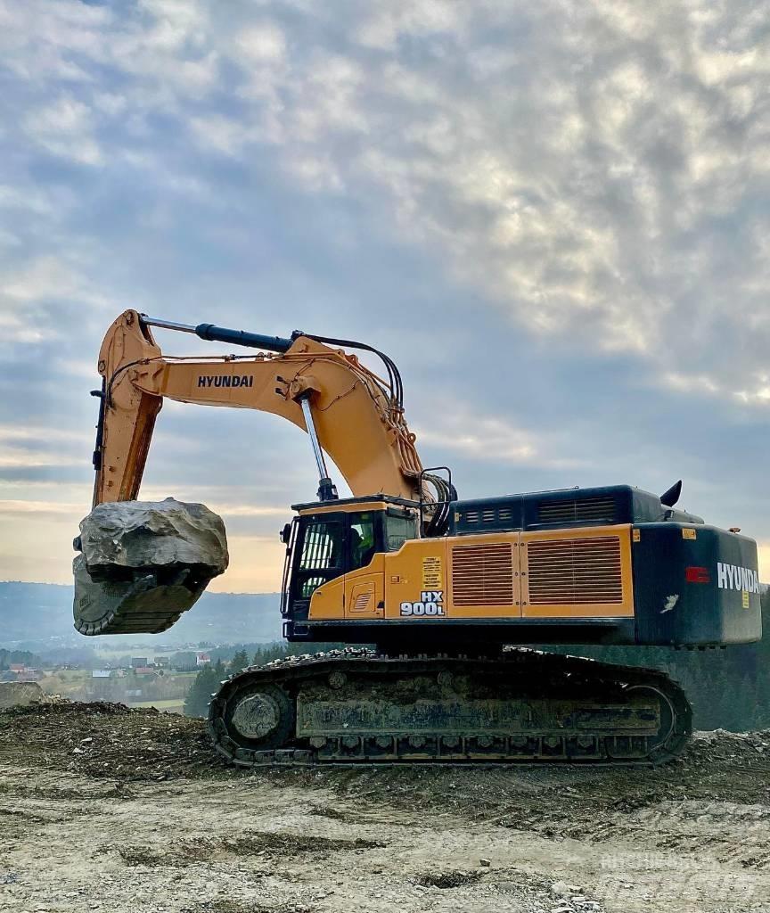 Hyundai HX900L Gravemaskiner på larvebånd