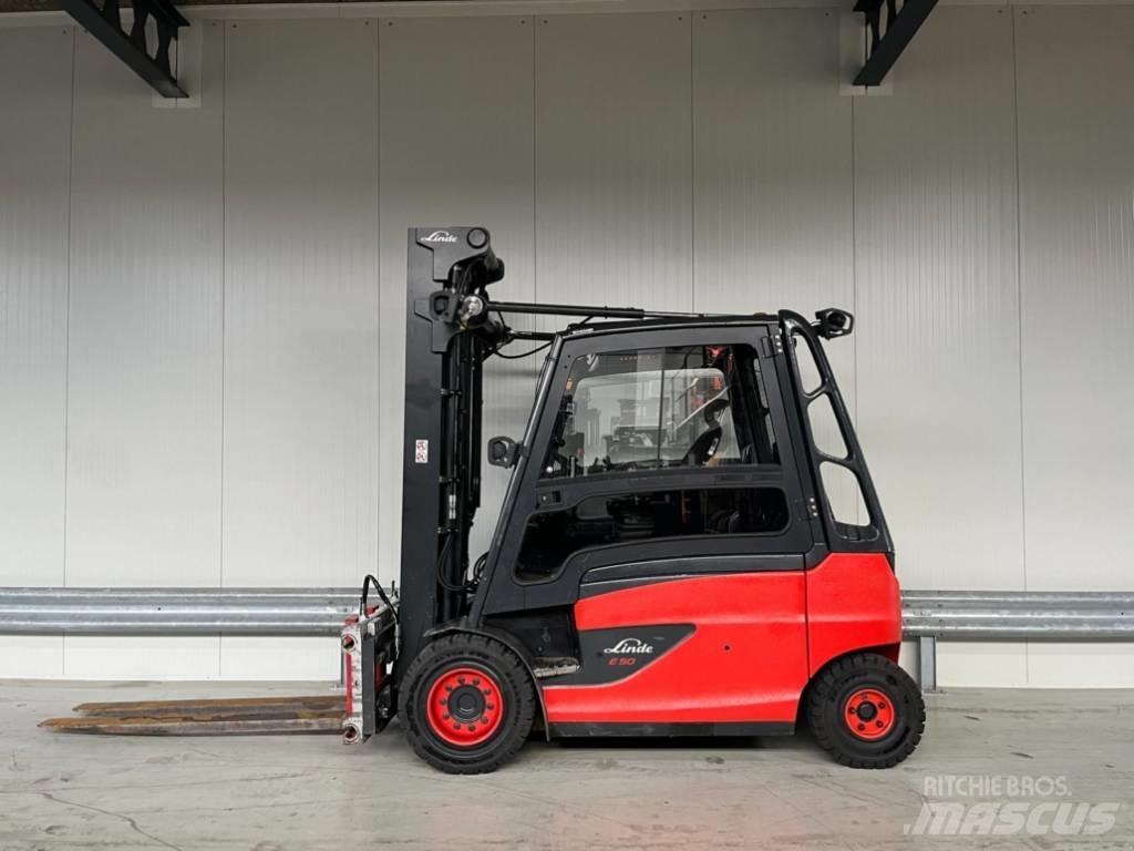 Linde E 50 El gaffeltrucks