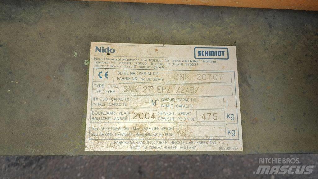 Nido SNK27 EPZ Sneskovle og -plove
