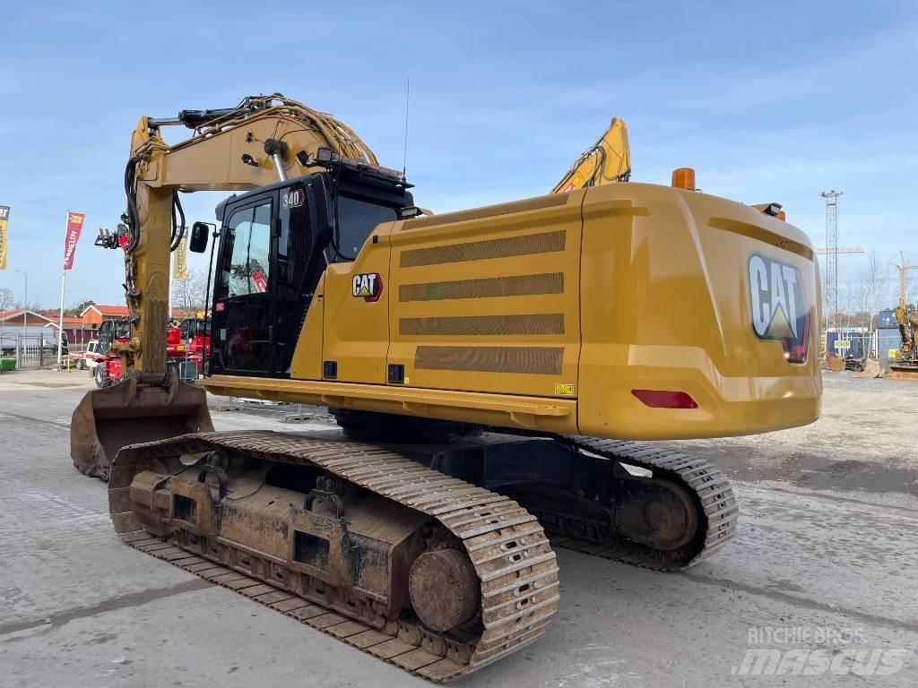 CAT 340 Gravemaskiner på larvebånd
