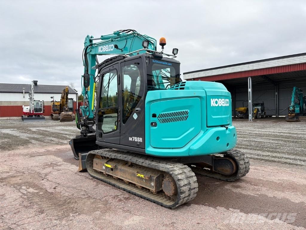 Kobelco SK75SR-7 Midi-gravemaskiner 7t - 12t