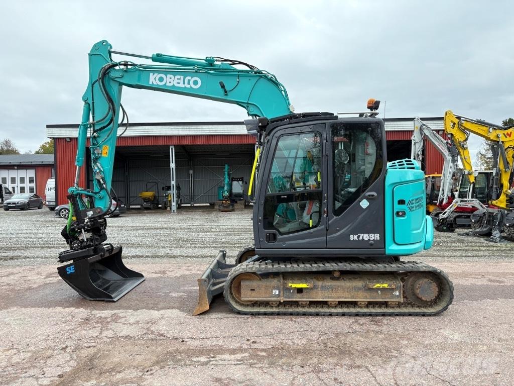 Kobelco SK75SR-7 Midi-gravemaskiner 7t - 12t