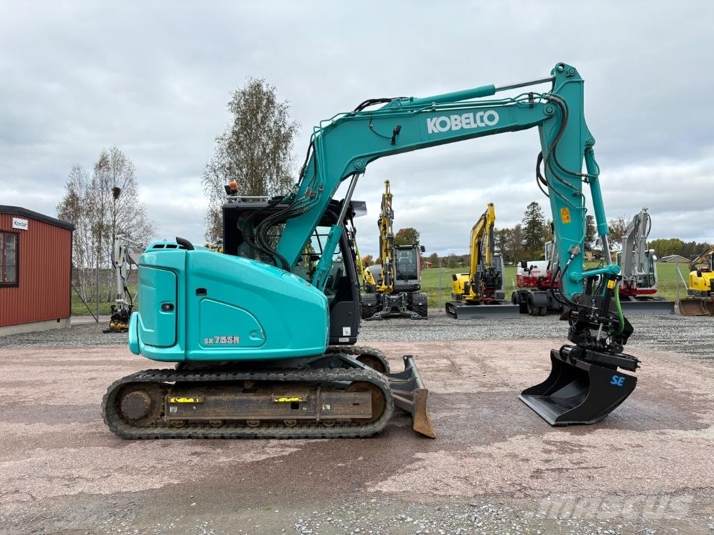 Kobelco SK75SR-7 Midi-gravemaskiner 7t - 12t