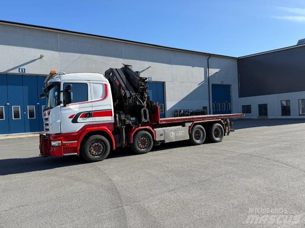 Scania R 480 Lastbil med kran