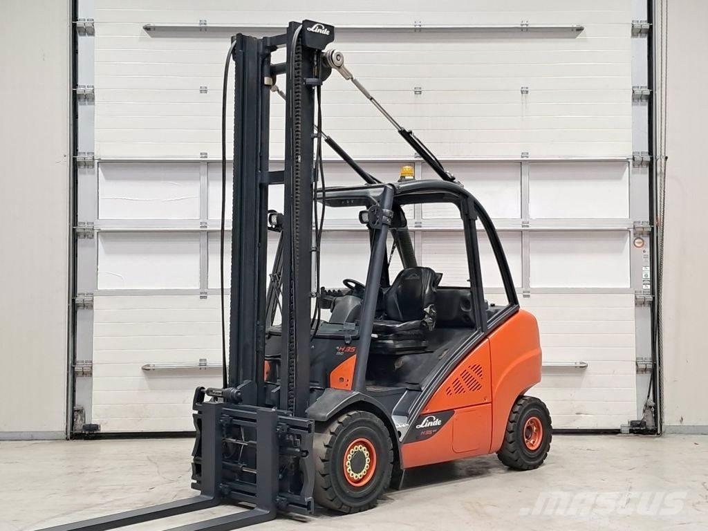 Linde H35D-02 Diesel gaffeltrucks