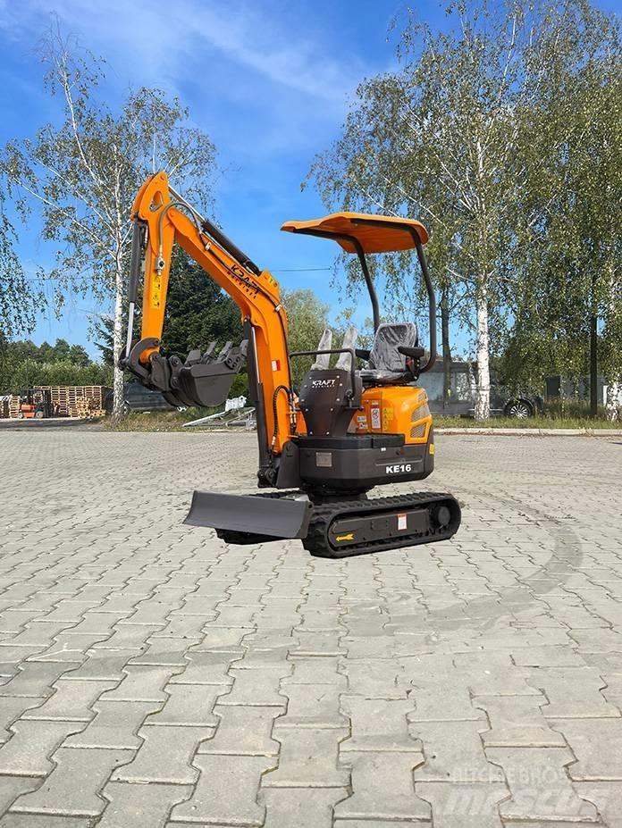 Kraft KE16 Minigravemaskiner