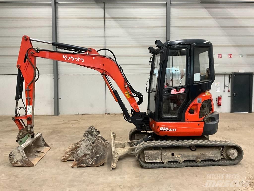 Kubota U 35-3 A 3 Minigravemaskiner