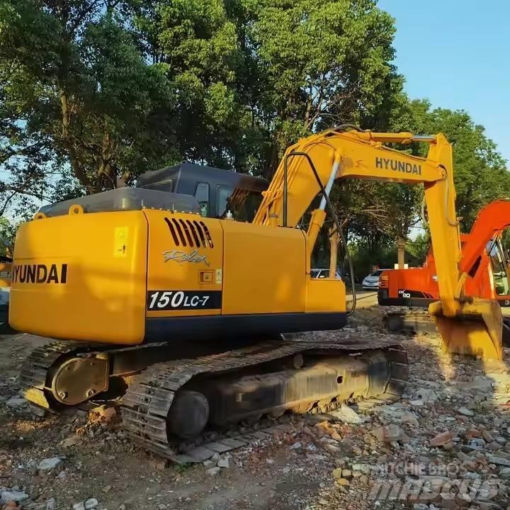Hyundai 150LC-7 Gravemaskiner på larvebånd