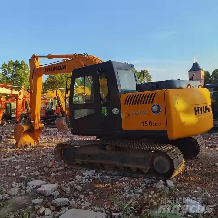Hyundai 150LC-7 Gravemaskiner på larvebånd