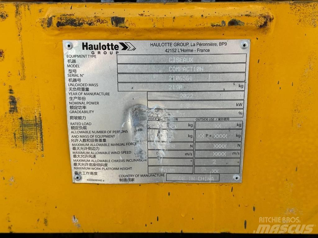 Haulotte COMPACT 10N Saxlifte
