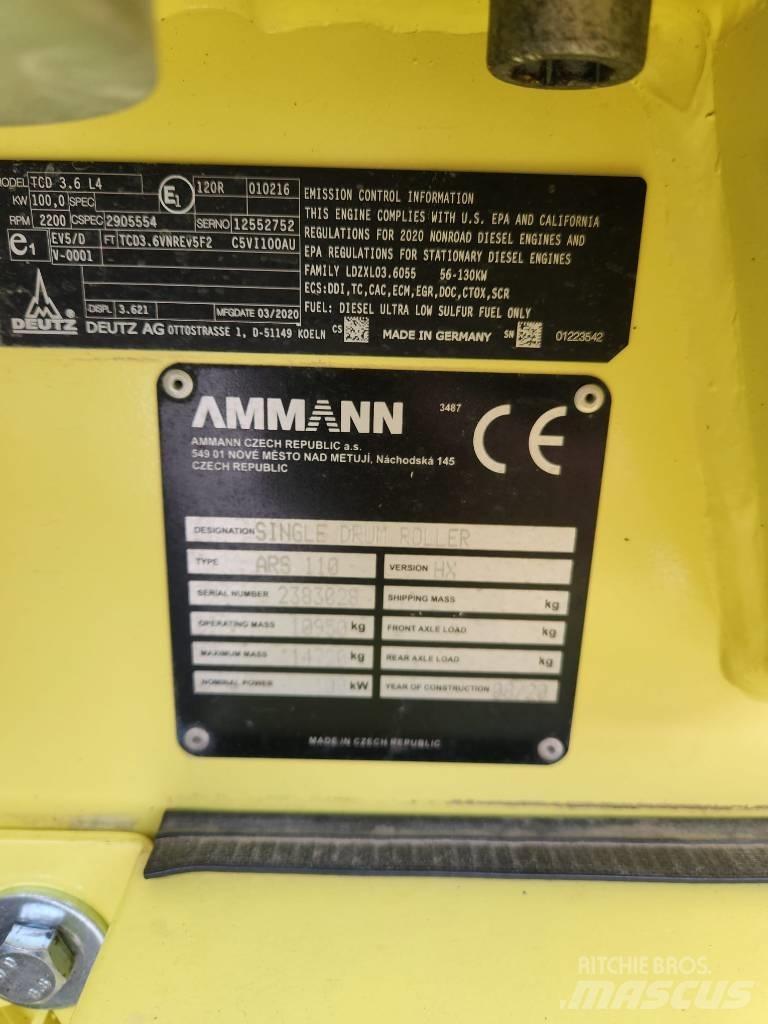 Ammann ARS 110 Enkelt tromle