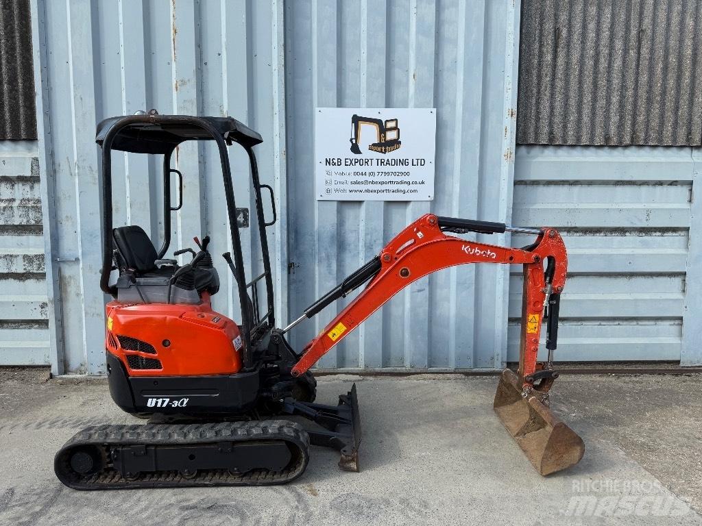 Kubota U 17 Minigravemaskiner
