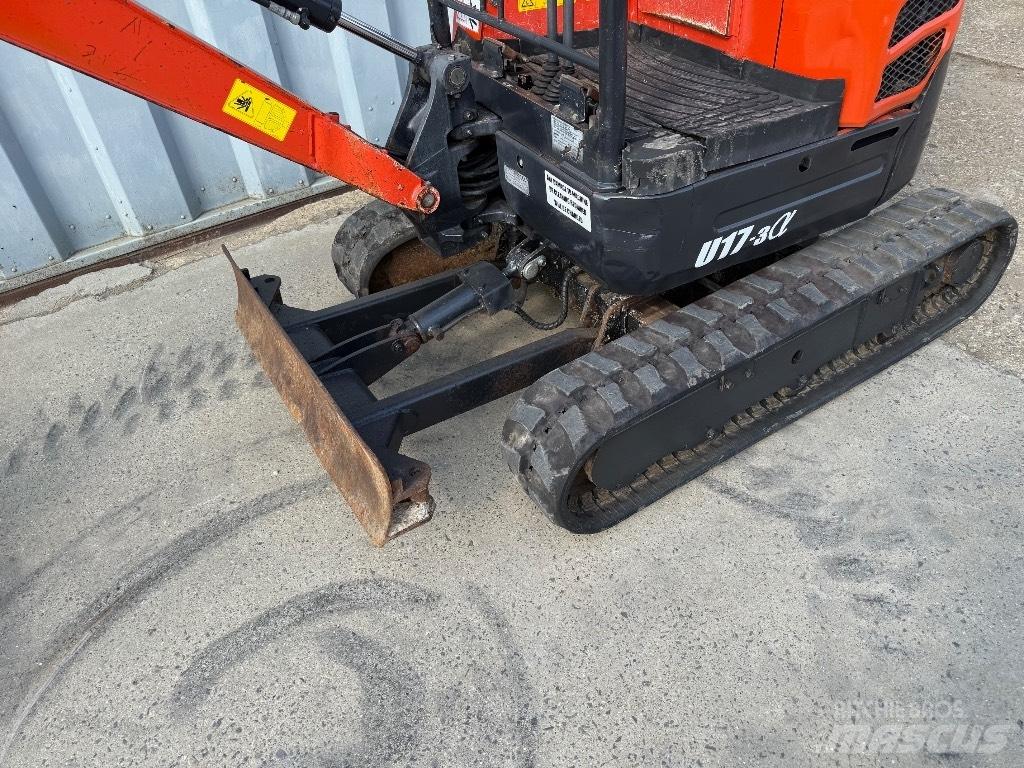 Kubota U 17 Minigravemaskiner