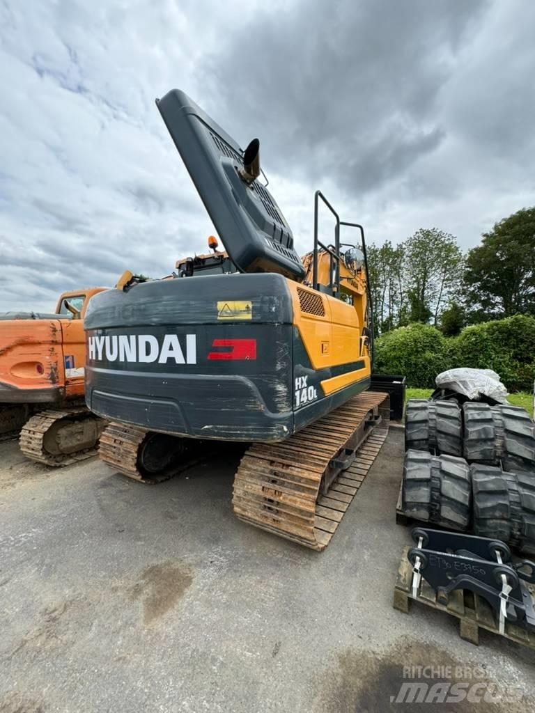 Hyundai HX 140L Gravemaskiner på larvebånd