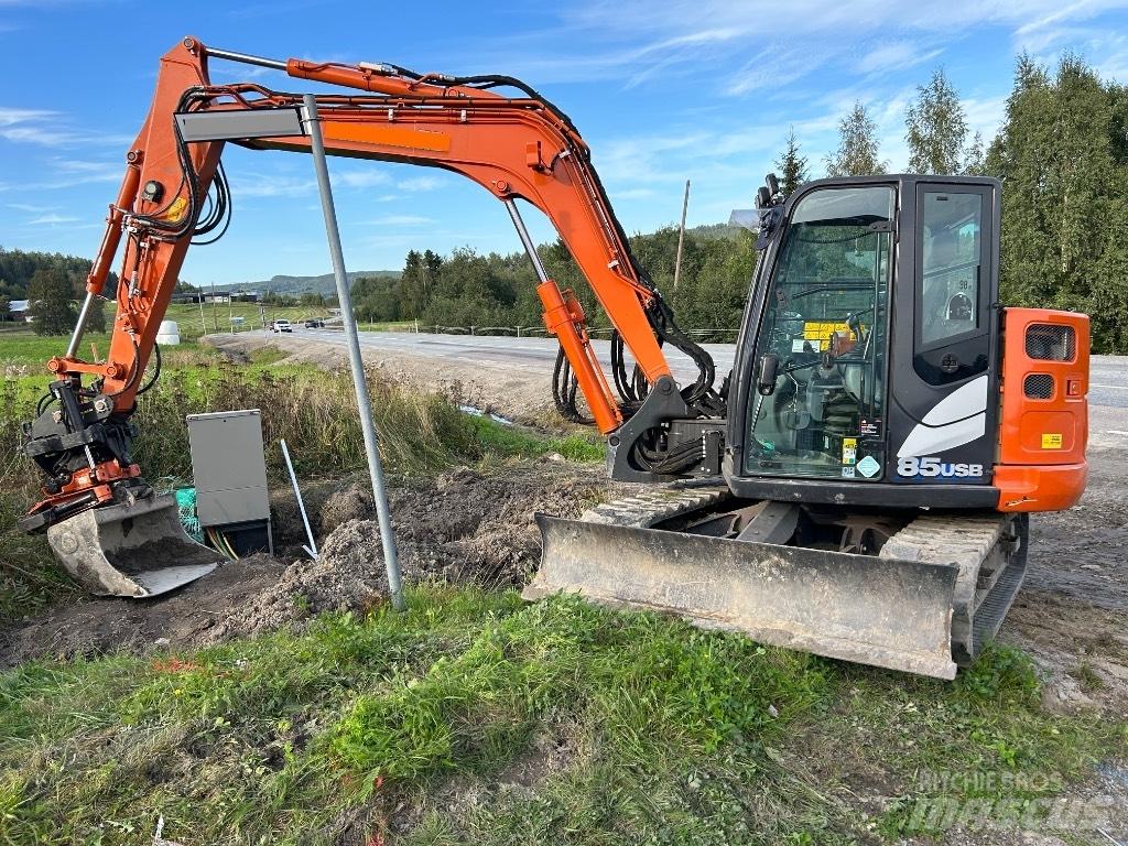 Hitachi ZX 85 US B-6 Midi-gravemaskiner 7t - 12t