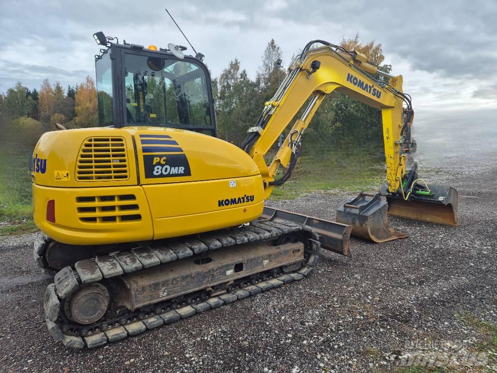 Komatsu PC80MR-5 Midi-gravemaskiner 7t - 12t